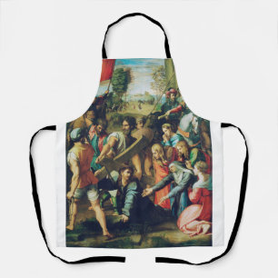Raphael Spasimo Christ Falling Under Cross Art Apron