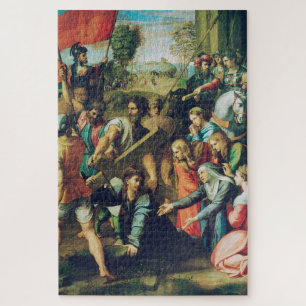 Raphael Spasimo Christ Falling Under Cross Art Jigsaw Puzzle