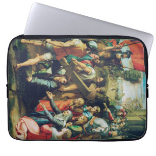 Raphael Spasimo Christ Falling Under Cross Art Laptop Sleeve