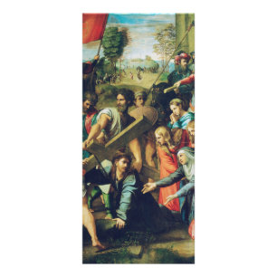 Raphael Spasimo Christ Falling Under Cross Art Rack Card