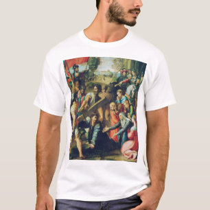 Raphael Spasimo Christ Falling Under Cross Art T-Shirt