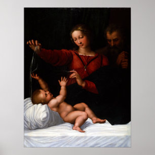Raphael The Holy Family Poster