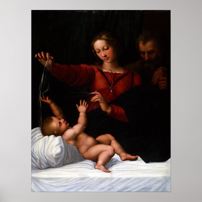 Raphael The Holy Family Poster (Front)