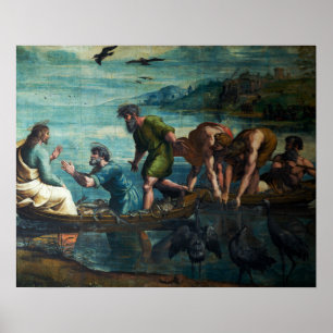Raphael - The Miraculous Draft Of Fishes Poster