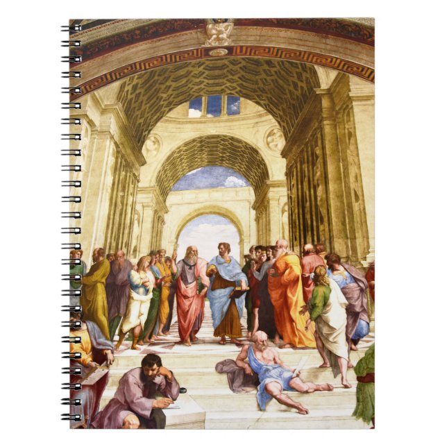 Raphael, The School of Athens (1509) Notebook (Front)