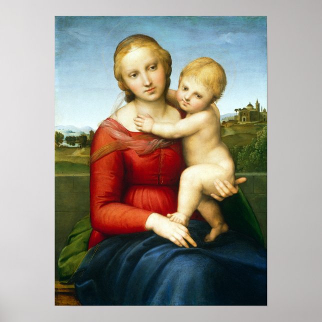 Raphael The Small Cowper Madonna Poster (Front)