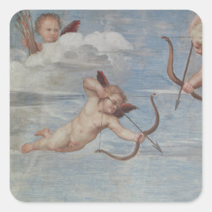 Raphael   The Triumph of Galatea Square Sticker