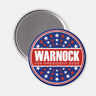 Raphael Warnock for President 2028 Magnet