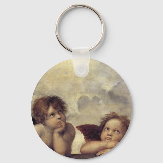 Raphael's Angels Key Ring (Front)