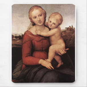 Raphael's Beautiful Madonna Mouse Mat