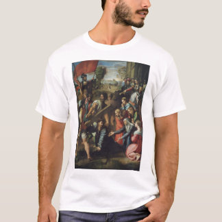 Raphael's Christ Falling on the Way to Calvary T-Shirt