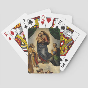 Raphael's Classic "Sistine Madonna" (circa 1513) Playing Cards