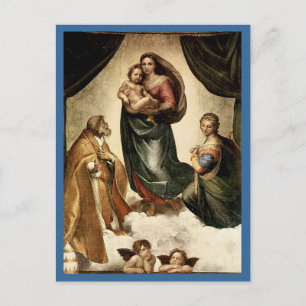 Raphael's Classic "Sistine Madonna" (circa 1513) Postcard
