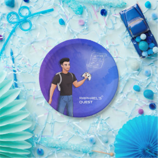 Raphael's Quest - Official Youtube Channel Paper Plate