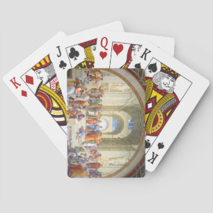 Raphael's School of Athens (Plato and Aristotle) Playing Cards