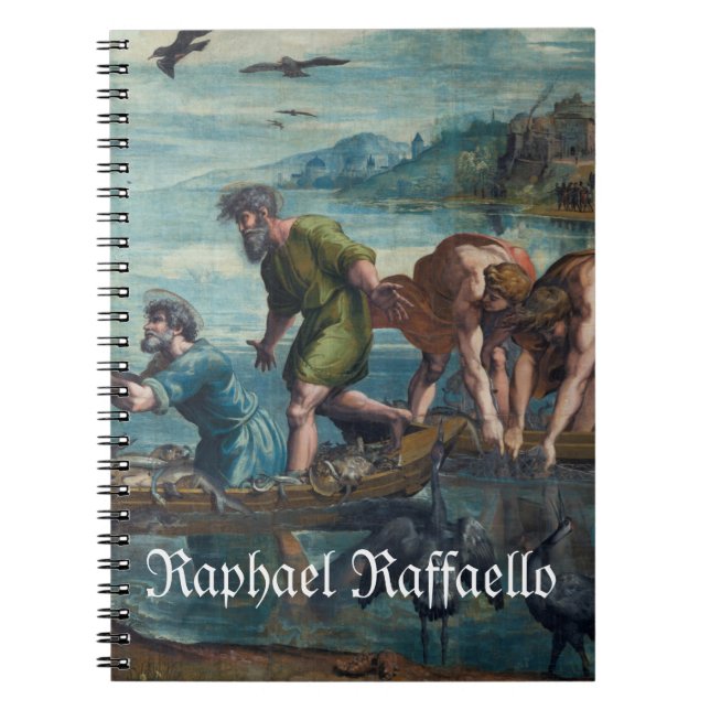 Raphael's The Miraculous Draught of Fishes Classic Notebook (Front)