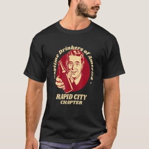 Rapid City Chapter Daytime Drinkers Beer Brew T-Shirt