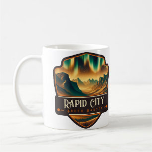 Rapid City, South Dakota   Vintage Coffee Mug