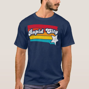Rapid City South Dakota Vintage Distressed Souveni T-Shirt