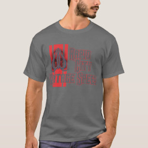 Rapid City Vintage Speed Skull Spade T-Shirt