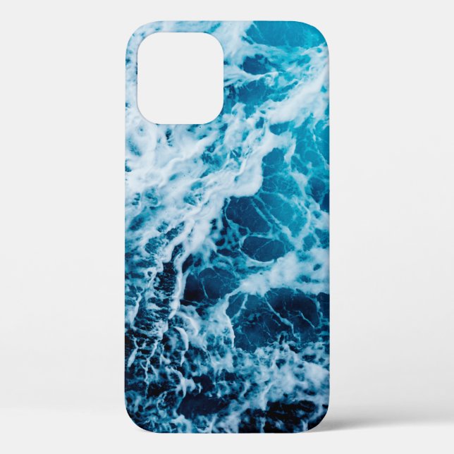 Rapid sea while sailing ship. Dramatic and picture Case-Mate iPhone Case (Back)