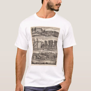 Rapidan Mills and Residences in Rapidan, Minnesota T-Shirt