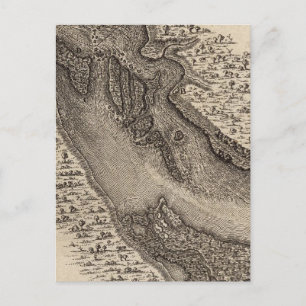 Rapids, in the River Ohio Postcard