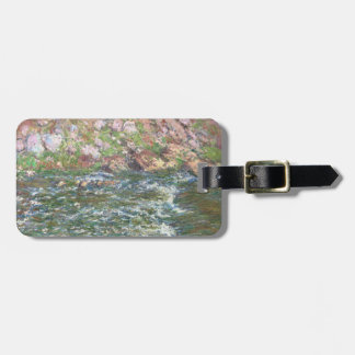 Rapids on the Petite Creuse - Monet Luggage Tag