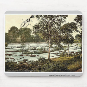 Rapids on the Shannon. Co. Limerick, Ireland rare Mouse Mat