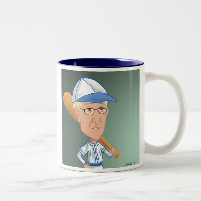 RAPP_2, TAKE ME OUTTO THE BALLGAME !!! Two-Tone COFFEE MUG (Right)