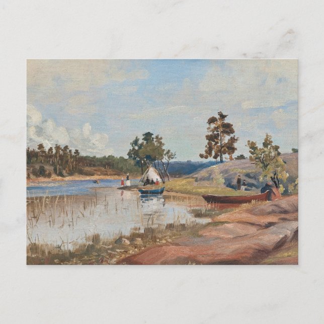 Rapp’s "Sunday Trip" postcard (Front)