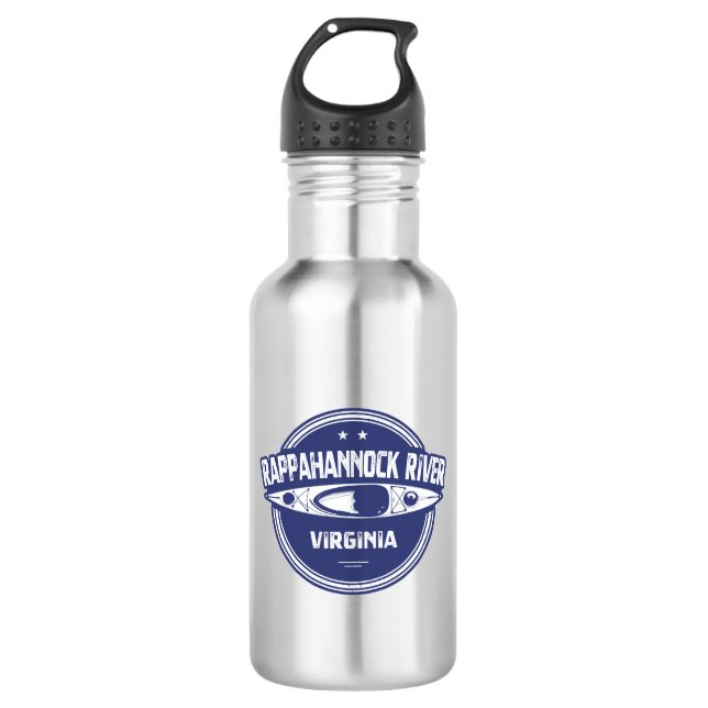 Rappahannock River, Virginia 532 Ml Water Bottle (Front)