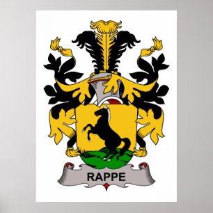 Rappe Family Crest Poster
