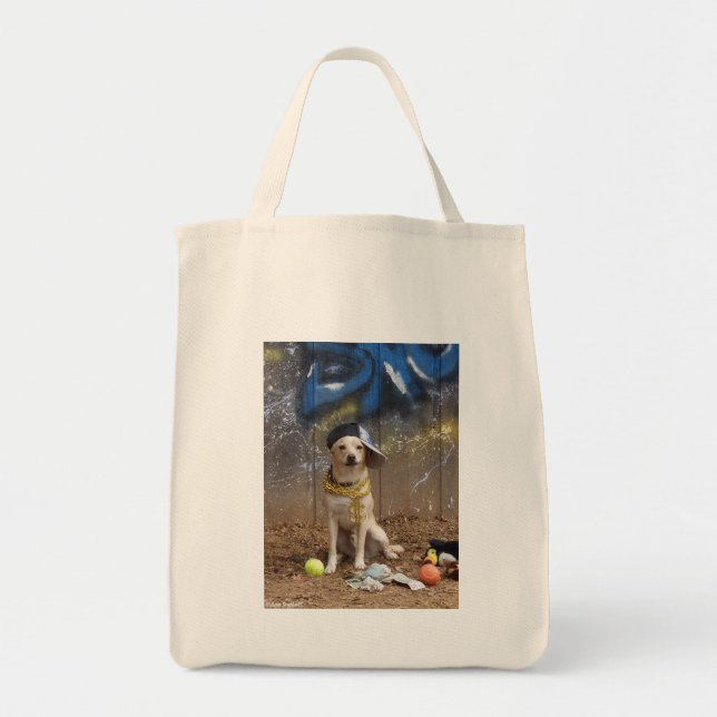 Rapper Dog - "Lil Sneezy" Tote - Option 2 (Front)