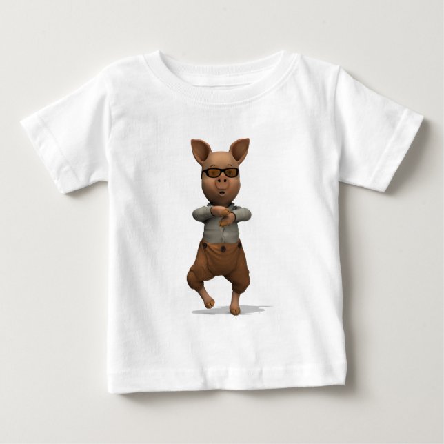 Rapper Pig Baby T-Shirt (Front)