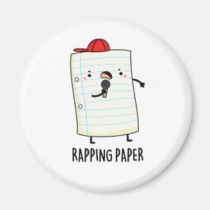 Rapping Paper Funny Wrapping Paper Pun Magnet
