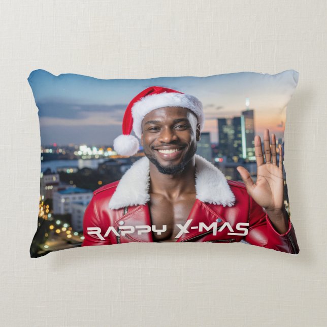 RAPPY X-MAS DECORATIVE CUSHION (Front)