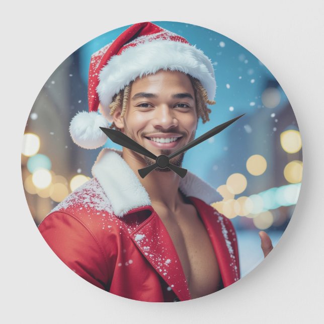 RAPPY X-MAS LARGE CLOCK (Front)