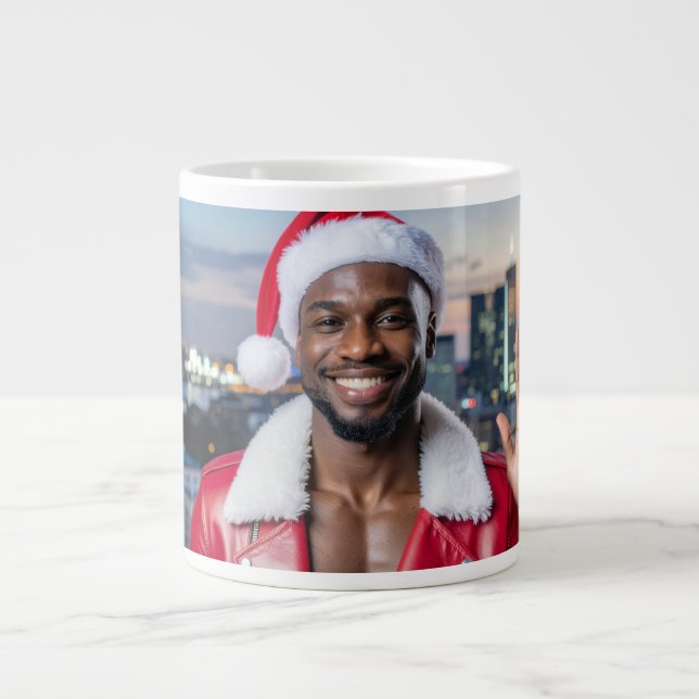 RAPPY X-MAS LARGE COFFEE MUG (Front)