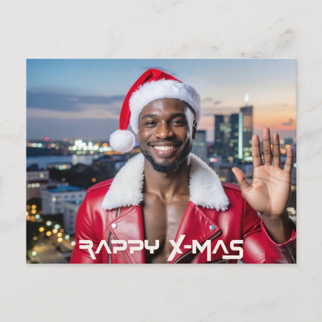 RAPPY X-MAS POSTCARD (Front)