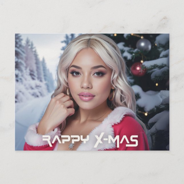 RAPPY X-MAS POSTCARD (Front)