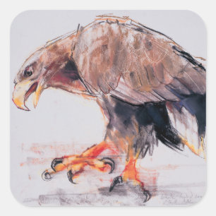 Raptor 2001 square sticker