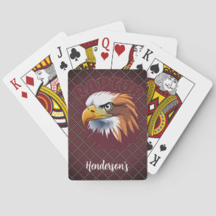 Raptor American Bald Eagle Playing Cards