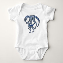 Raptor dinosaur infant newborn boy girl