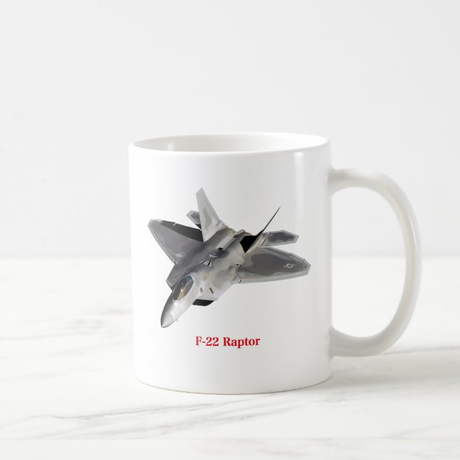 Raptor F-22 Coffee Mug (Right)