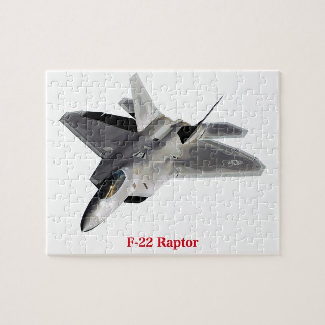Raptor F-22 Jigsaw Puzzle (Horizontal)