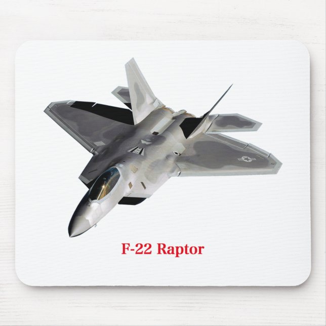 Raptor F-22 Mouse Mat (Front)