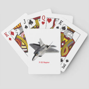 Raptor F-22 Playing Cards