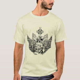 Raptor Jesus Loves You T-Shirt