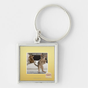 Raptor Kitten Key Ring